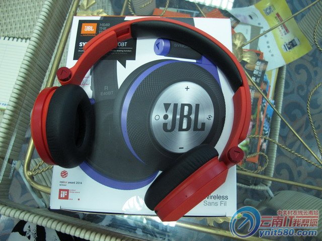 头戴式蓝牙耳机 JBL SYNCHROS E40BT促|JB